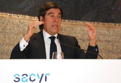 El presidente de Sacyr, Manuel Manrique.