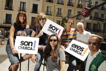 De izquierda a derecha: Silvia Castroverde, Mónica Duce, Beatriz Jamer, Empar Pinera, Boti García y Alfonso Llopart.