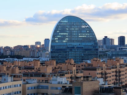 Sede del BBVA en Madrid.