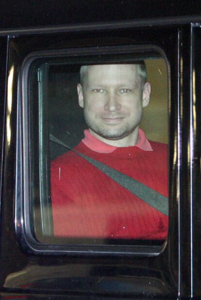 El autor confeso del doble atentado de Oslo, Anders Behring Breivik