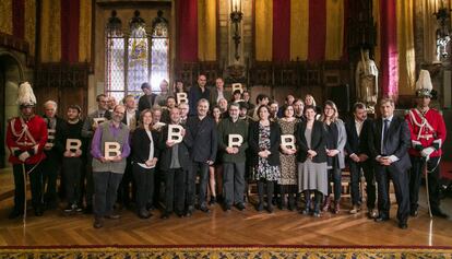 Entrega de los premios Ciutat de Barcelona.