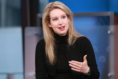 Elizabeth Holmes during an interview on September 29, 2015.