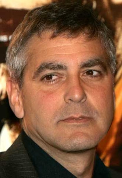 George Clooney tras presentar el nuevo filme donde actúa como agente de la CIA.