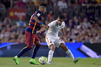 Neymar , en el reciente trofeo Gamper