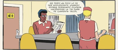 Imagen de 'Paciencia', de Clowes.