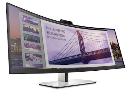 HP S430c Curved Ultrawide Monitor.