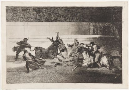 &#039;Tauromaquia: La muerte de Pepe Illo&#039;, de Francisco de Goya.