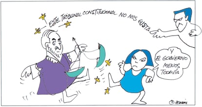 Viñeta de Peridis del 28 de junio de 2025.