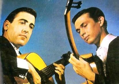 De izquierda a derecha, Ricardo Modrego y Paco de Lucía