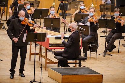 Concierto de Reyes de la Real Filharmonía de Galicia el pasado martes, en una imagen cedida por la orquesta.