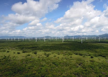 Parque eólico de Iberdrola, 'La Venta III', en México.