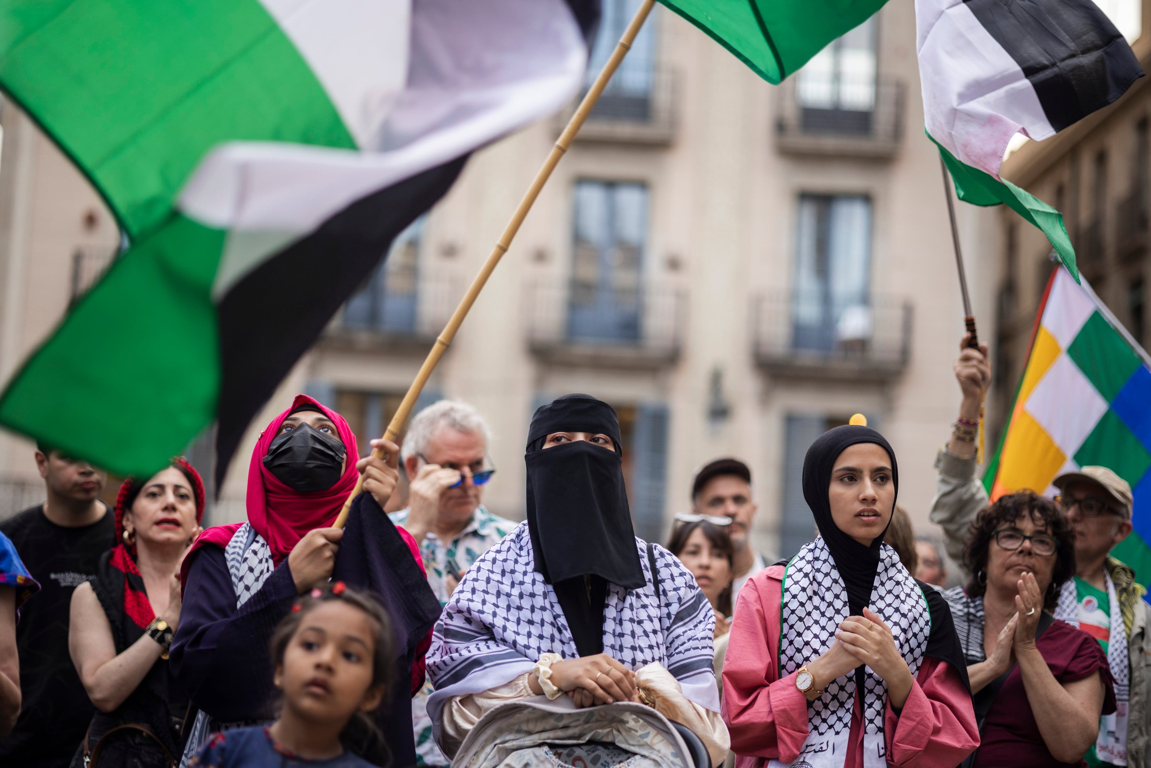 Protesta en 25 municipios de Cataluña en favor del pueblo palestino: “Romped relaciones con Israel”