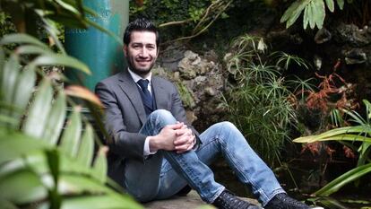 Gregorio Cámara posa el pasado miércoles en el Jardín Botánico.