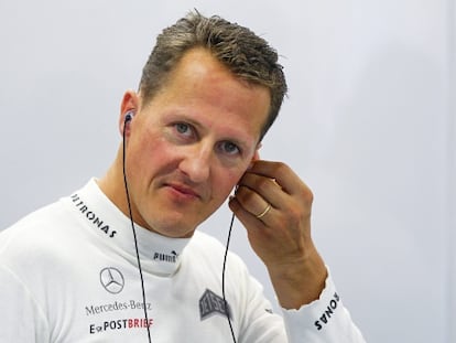 Michael Schumacher, em uma imagem de 2012.