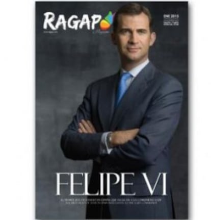 La portada de la revista Ragap.