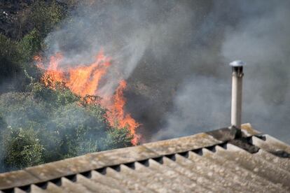 Les flames s'han iniciat a la zona de Cal Notari.