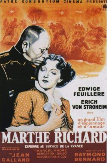 Cartel de la película sobre Marthe Richard.