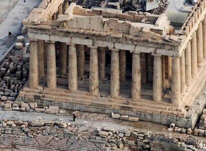 Imagen de archivo de la Acrópolis de Atenas, presidida por el Partenón