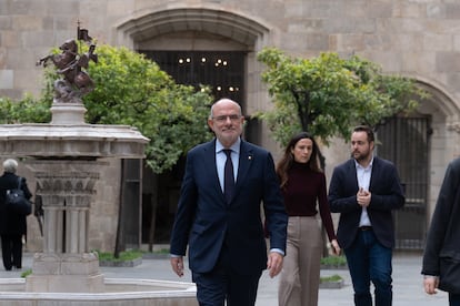 El consejero de Unión Europea y Acción Exterior, Jaume Duch, el pasado 2 de abril.