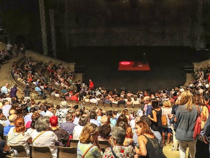 El anfiteatro del Grec, en una imagen de la pasada edición.