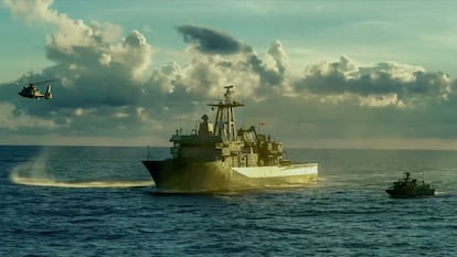 Buque de la Secretaría de Marina en una imagen sin datar.