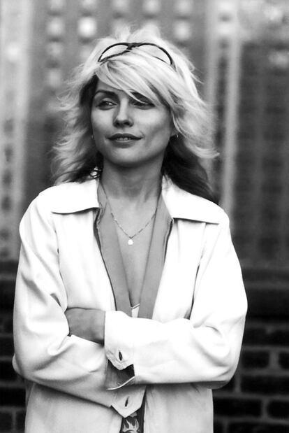 Un retrato de la cantante de Blondie, Debbie Harry, en 1978, cuando la banda punk grabó su tercer disco 'Parallel Lines'.