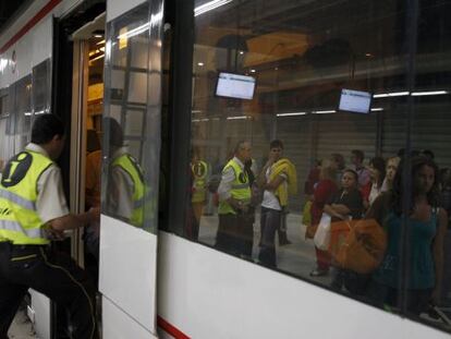 Los viajeros tardan 2 horas y 41 minutos en desplazarse desde Barcelona