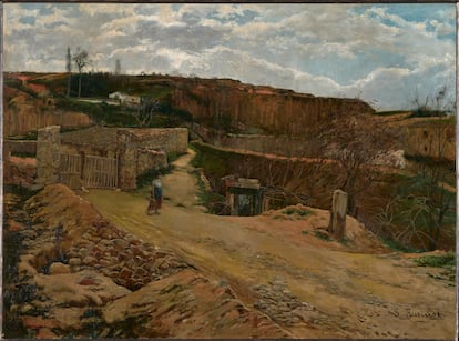 'La Font del Gat. Montjüic, suburbio de Barcelona' (1887) de Santiago Rusiñol.