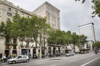 La Torre Muñoz, al passeig de Gràcia de Barcelona.
