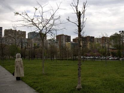 El parque de Sant Martí, en una imagen de archivo.