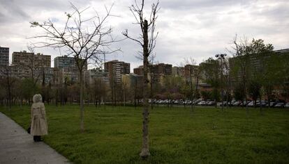 El parque de Sant Martí, en una imagen de archivo.