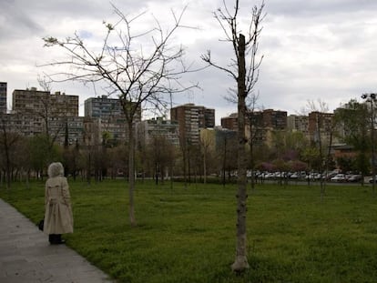 El parque de Sant Martí, en una imagen de archivo.