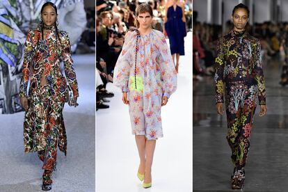 En pasarela

Y, si bien éstas lo mantienen temporada tras temporada, ha sido también la elección de otras firmas para las colecciones de primavera/verano 2019: Alexander McQueen, Dries Van Noten y Giambattista Valli lo han transformado en rabiosa tendencia. 