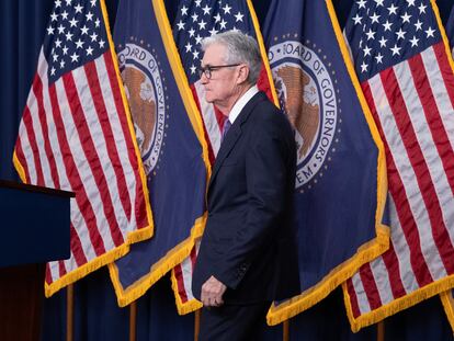 El presidente de la Reserva Federal, Jerome Powell, en Washington el pasado día 13 de diciembre.