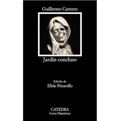 Portada de 'Jardín concluso', de Guillermo Carnero.