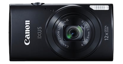 Una gran opción para los amantes de la fotografía a un buen precio. Se trata de una cámara compacta que es capaz de captar un gran nivel de detalle gracias a sus 20.5 Mp. Dispone de una pantalla de 2.7", zoom óptico 12x, estabilizador óptico y es capaz de grabar vídeo en calidad full HD. La Canon IXUS 170 se puede encontrar a un precio de tan solo 150 euros.