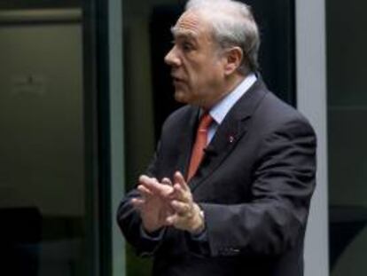 El secretario general de la OCDE, Ángel Gurría, en una entrevista a EFE.