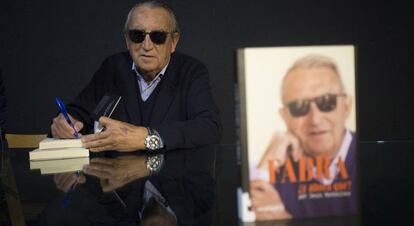 Carlos Fabra, durante la presentación de su libro.