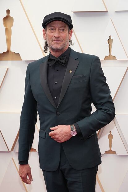 El actor Troy Kotsur (CODA), ganador del Oscar a mejor actor de reparto. Se ha convertido en el primer intérprete sordo en alzarse con este galardón.