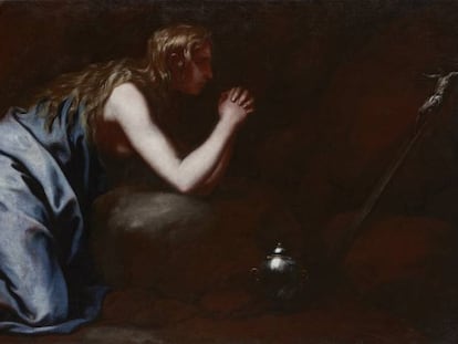 'La Magdalena en el desierto', obra de Alonso Cano, de 1653, en el Museo del Prado.