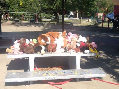 El parque de Cleveland, el viernes, en que murió un niño con una pistola falsa