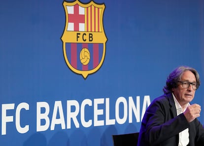 Jordi Portabella, director del área de sostenibilidad del FC Barcelona. EFE/Enric Fontcuberta