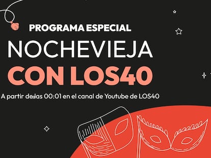Nochevieja con LOS40: actuaciones de Aitana, Maluma y Estopa en el especial de fin de año