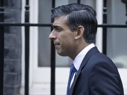 El primer ministro británico, Rishi Sunak.