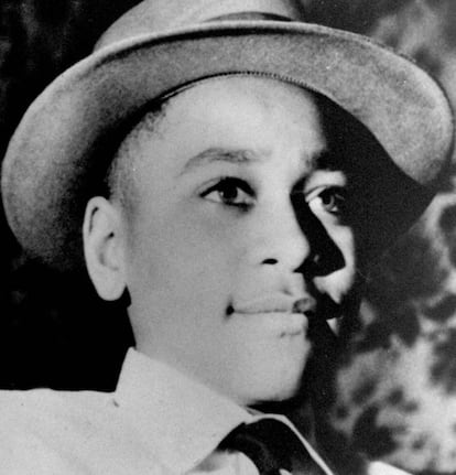 Emmett Louis Till, o menino de 14 anos assassinado em 1955.