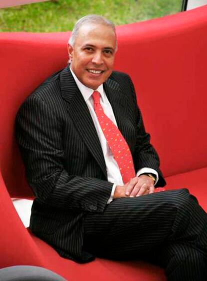 Arun Sarin, consejero delegado de Vodafone, en su sede británica.