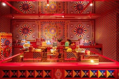 Dolce & Gabanna room del restaurante La Cabane,en Marbella, en una imagen proporcionada por el establecimiento.