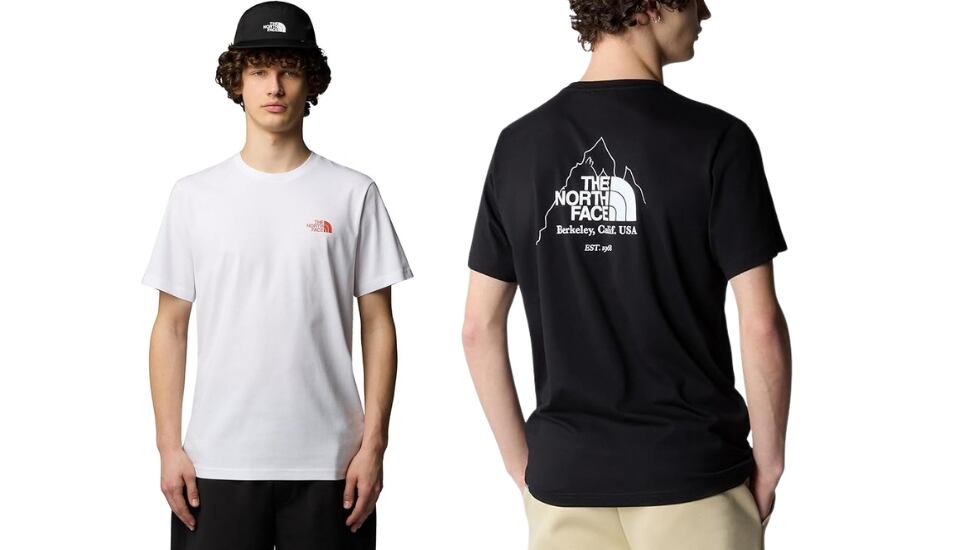 Camiseta de manga corta para hombre.