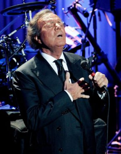 Julio Iglesias, el pasado verano en Valencia.