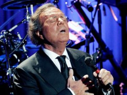 Julio Iglesias, el pasado verano en Valencia.